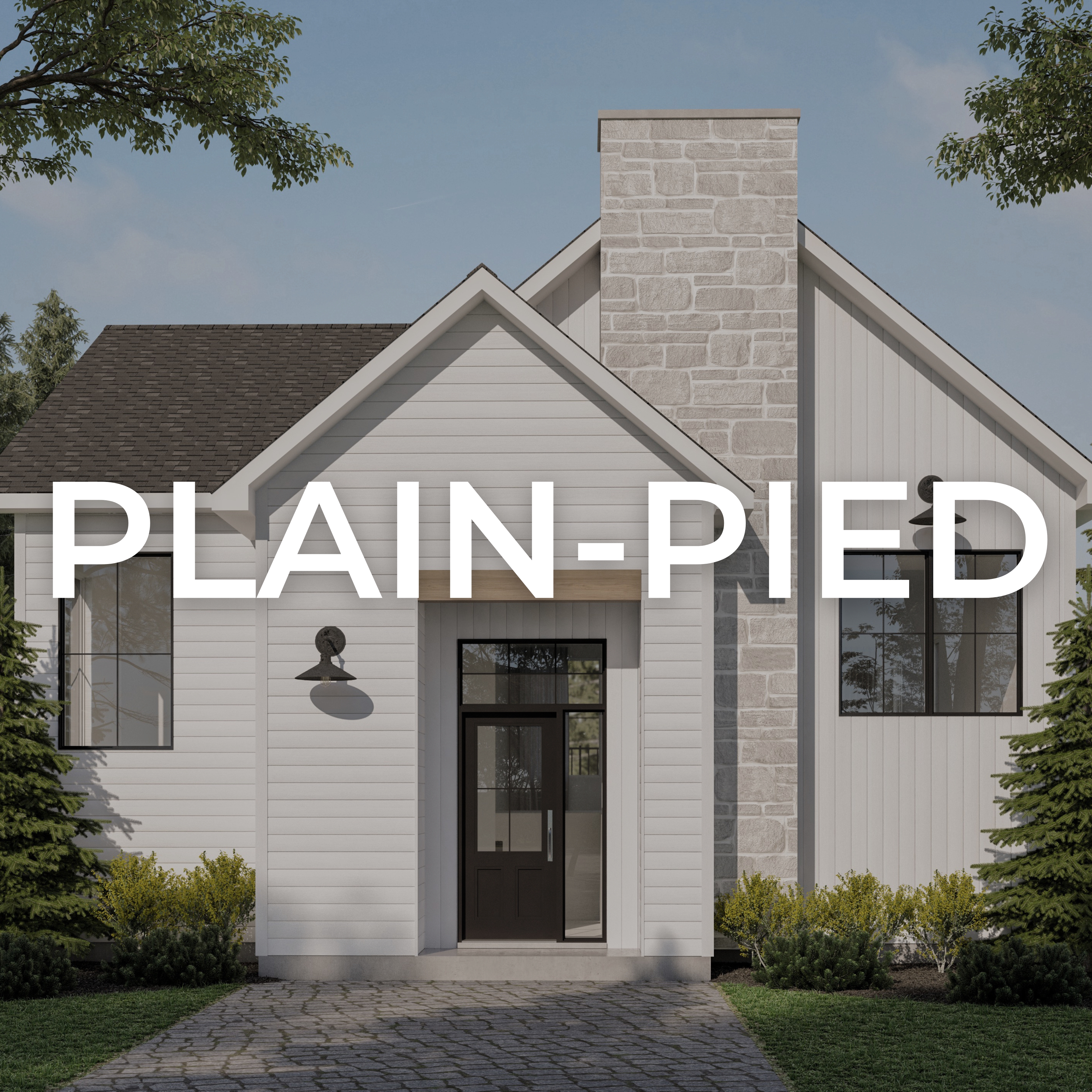 Plain-pied