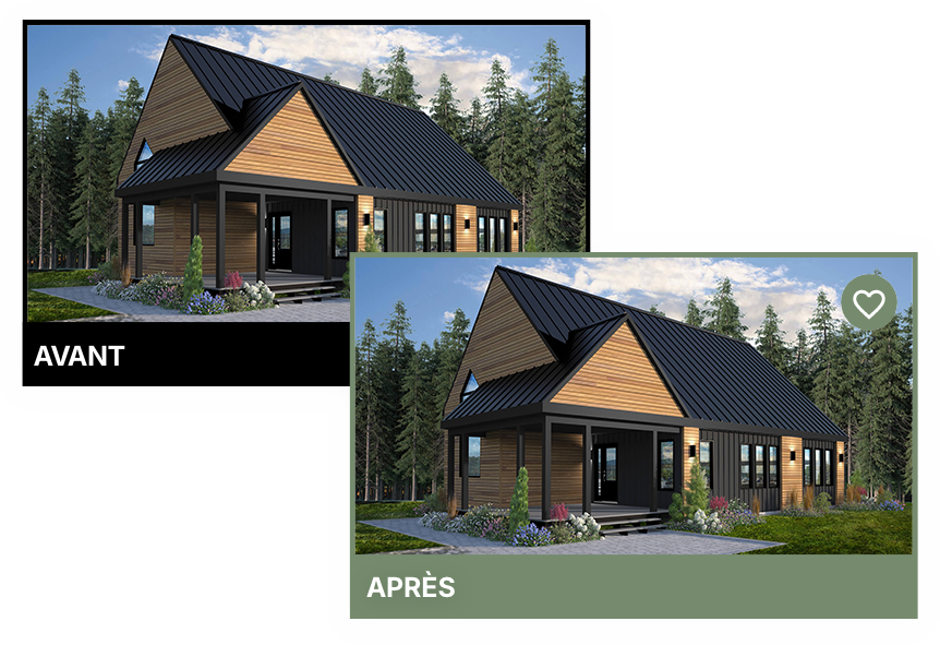 Avant / Après Dessins Drummond