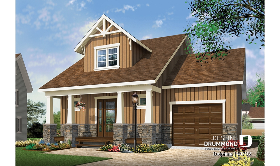 Vue avant - MODÈLE DE BASE - Delphine