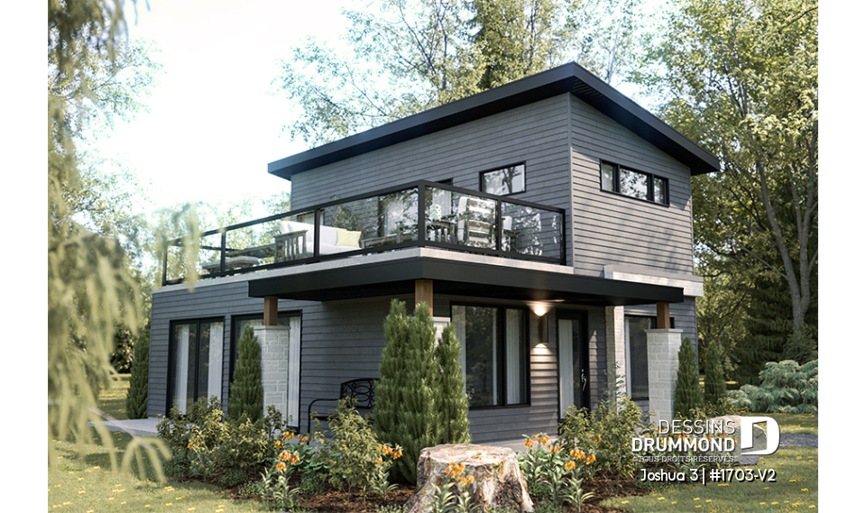 Vue droite - Joshua 3