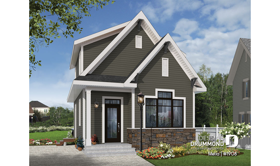 Vue avant – Modèle ORIGINAL - Melia