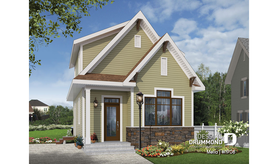 Vue avant – Modèle ORIGINAL - Melia