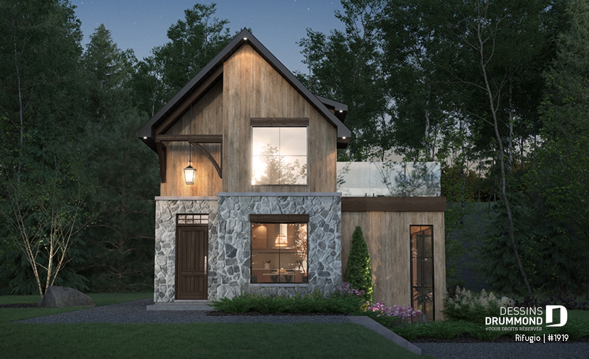 Vue avant - MODÈLE DE BASE - Rifugio
