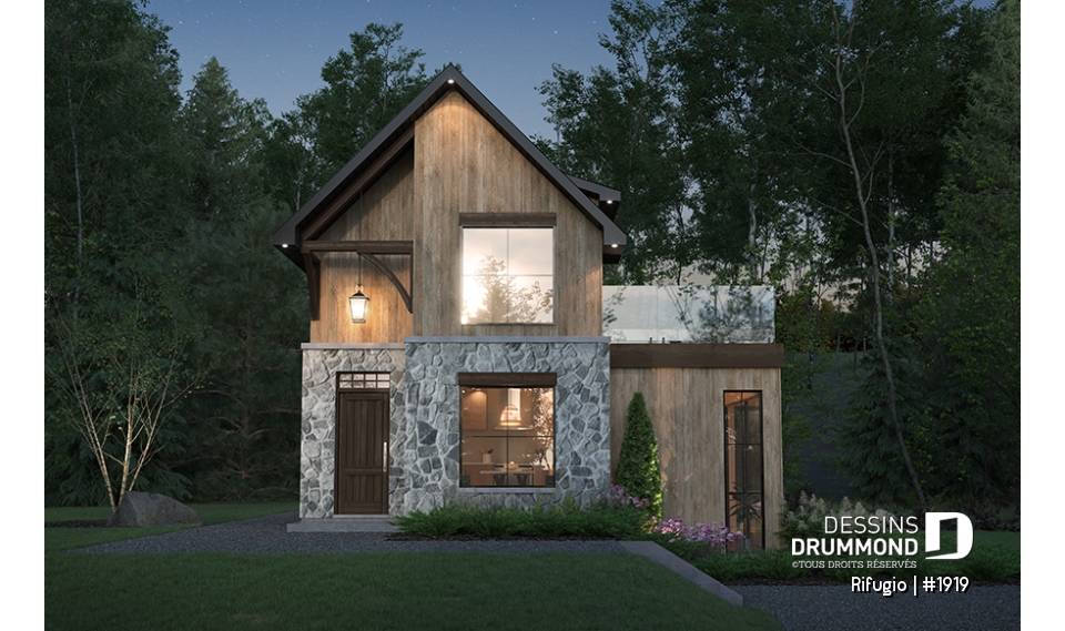 Vue avant - MODÈLE DE BASE - Rifugio