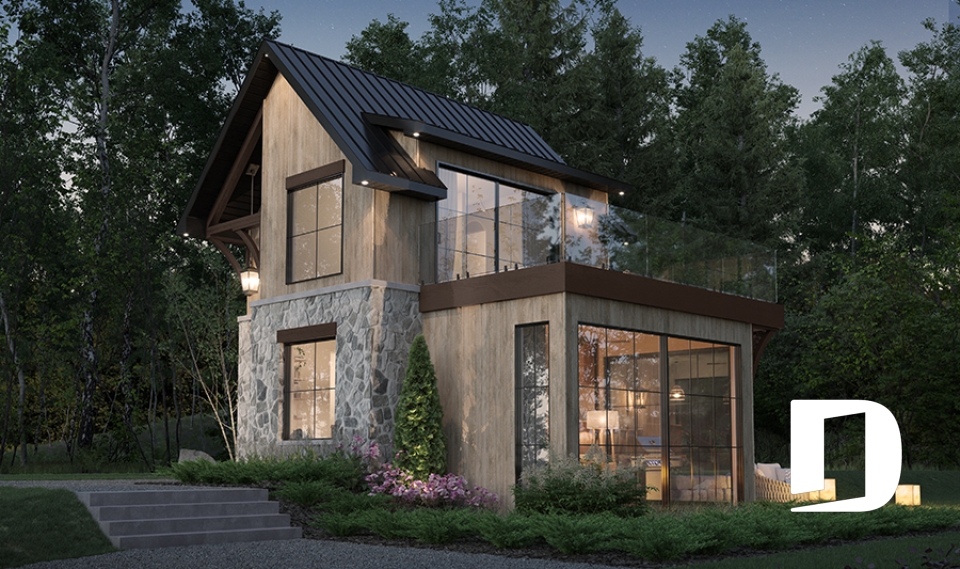 Vue avant - MODÈLE DE BASE -  - Rifugio