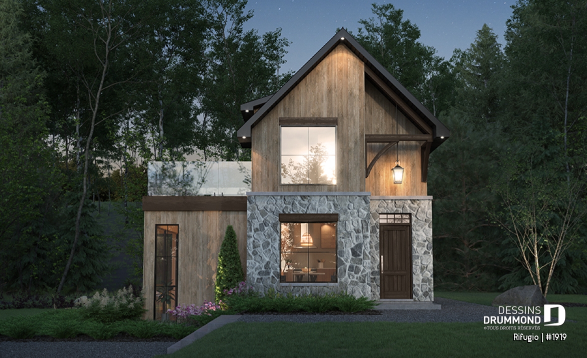 Vue avant - MODÈLE DE BASE - Rifugio