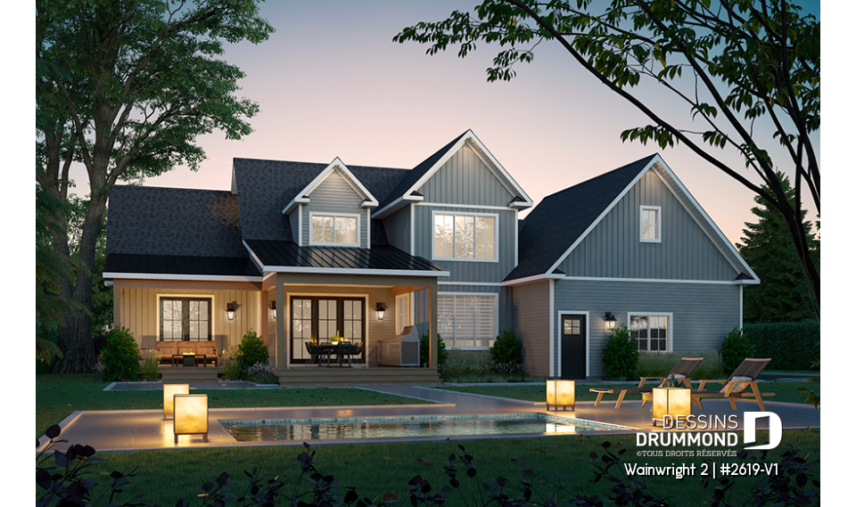 Vue arrière - MODÈLE DE BASE - Wainwright 2