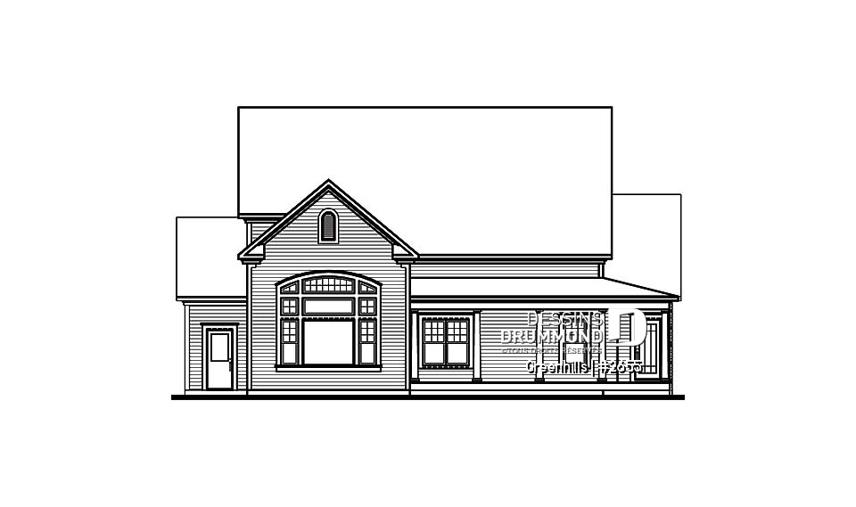 Élévation arrière - Greenhills