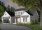 Vue avant - MODÈLE DE BASE - Plan maison Farmhouse 4 chambres, garage triple, îlot, garde-manger, foyer, suite des parents au premier - Greenhills 2