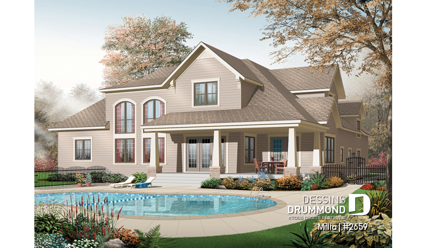 Version couleur no. 1 - Vue arrière - Millia