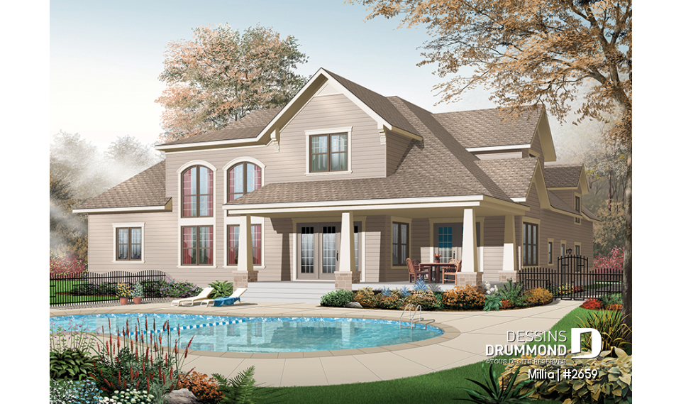 Version couleur no. 1 - Vue arrière - Millia