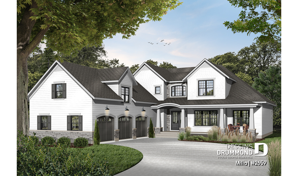 Vue avant - MODÈLE DE BASE - Millia