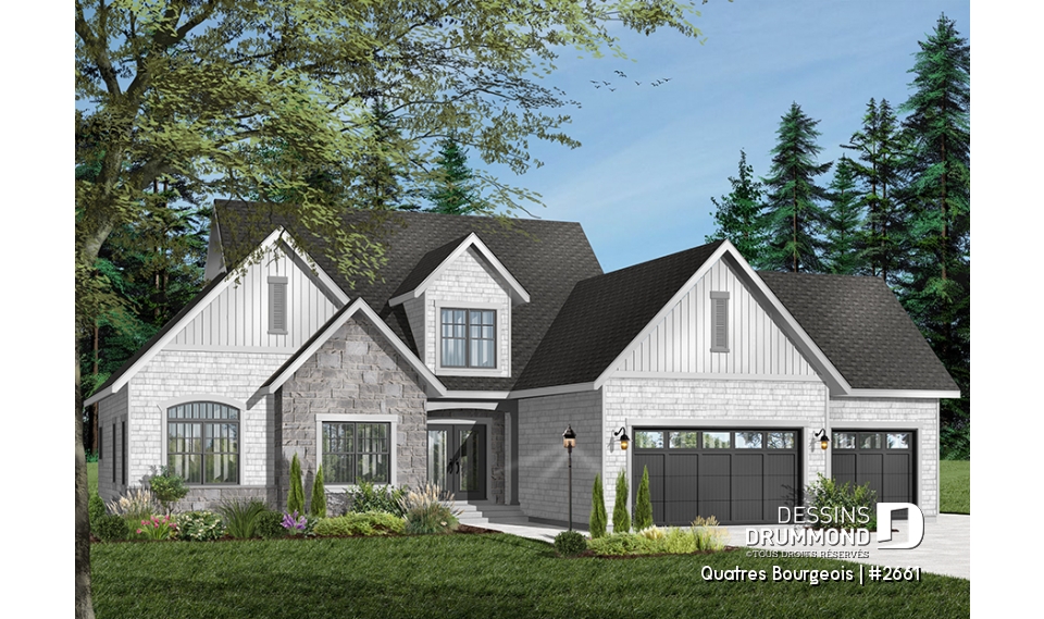 Version couleur no. 2 - Vue avant - Quatres Bourgeois