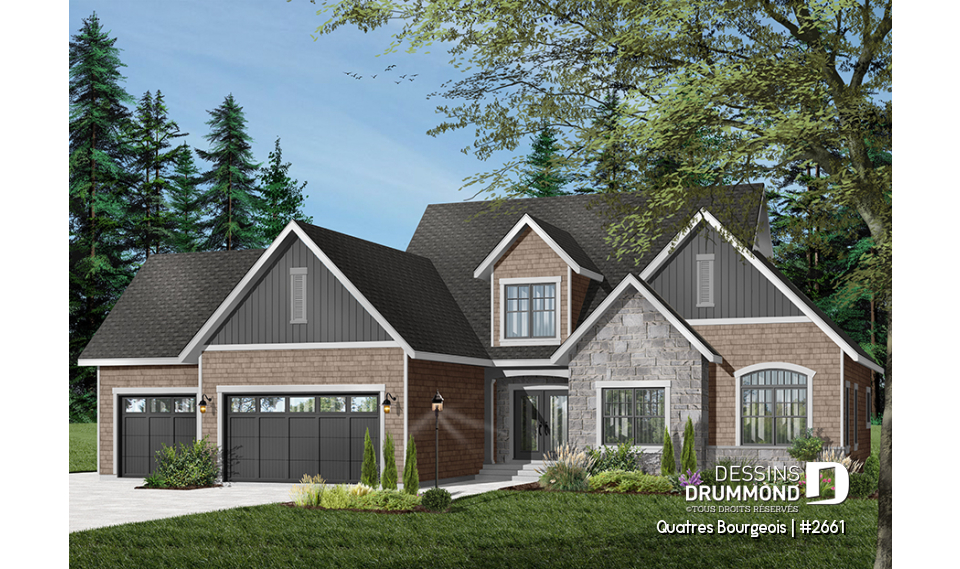 Version couleur no. 5 - Vue avant - Quatres Bourgeois