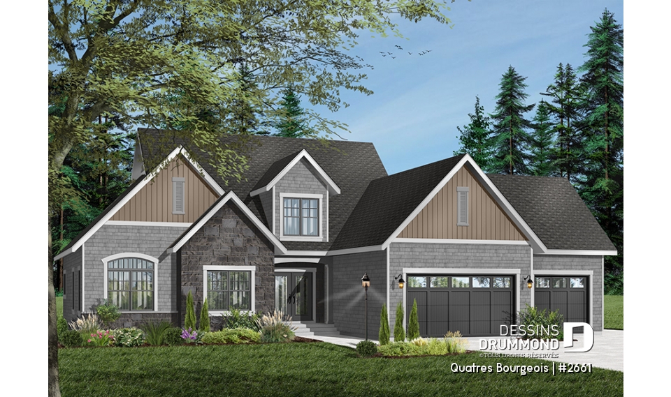 Version couleur no. 6 - Vue avant - Quatres Bourgeois