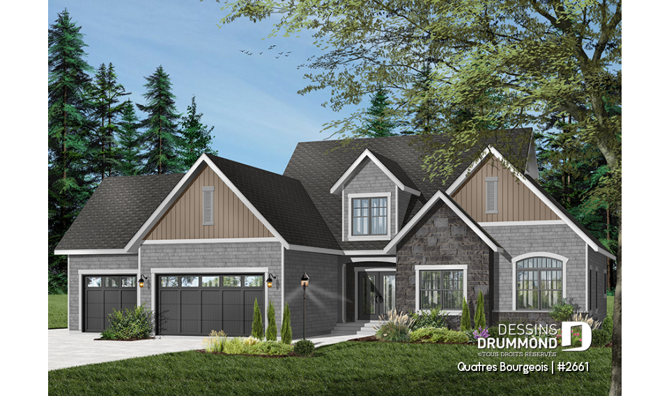 Version couleur no. 6 - Vue avant - Quatres Bourgeois