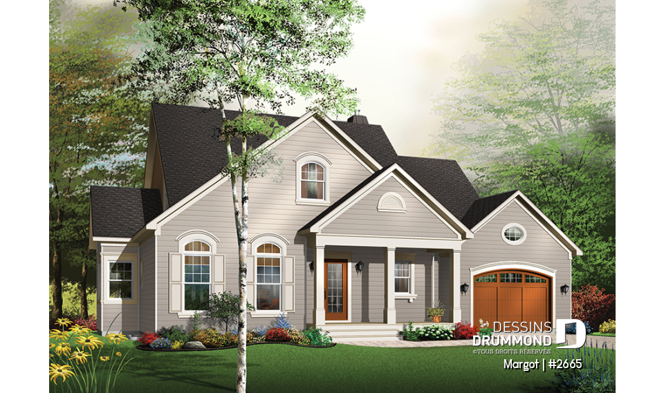 Vue avant - MODÈLE DE BASE - Margot