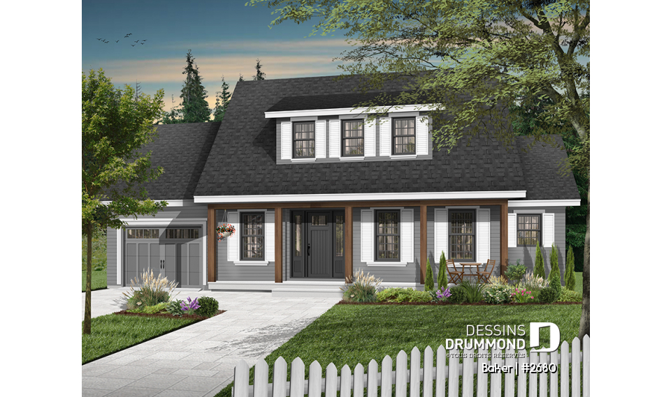 Version couleur no. 1 - Vue avant - Baker