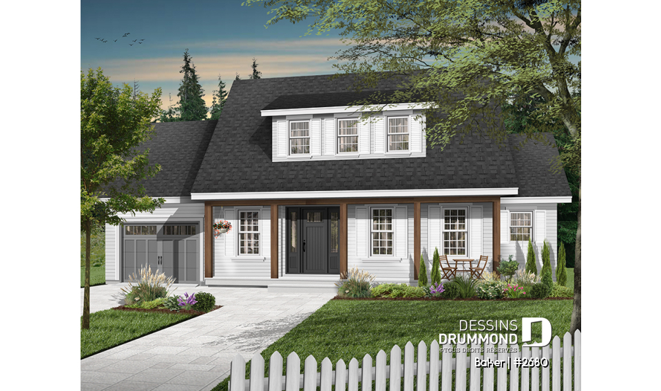 Version couleur no. 2 - Vue avant - Baker