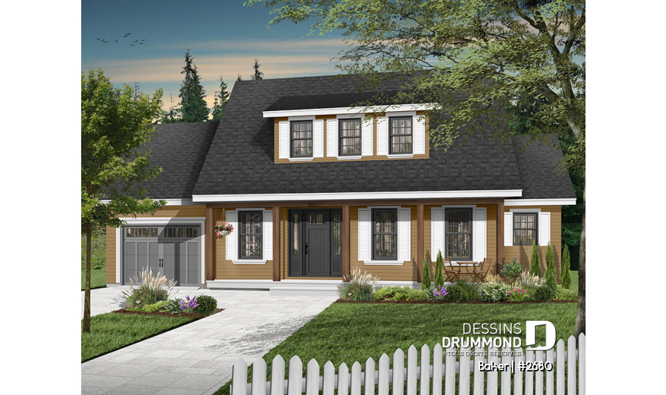 Version couleur no. 3 - Vue avant - Baker