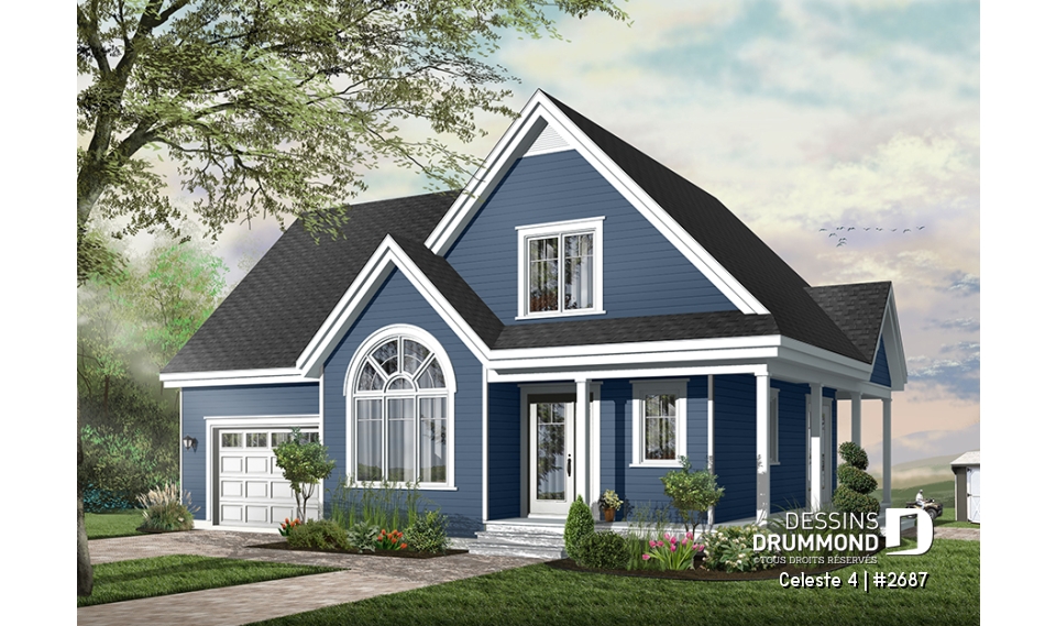 Version couleur no. 1 - Vue avant - Celeste 4