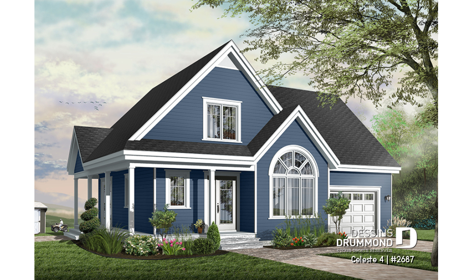 Version couleur no. 1 - Vue avant - Celeste 4