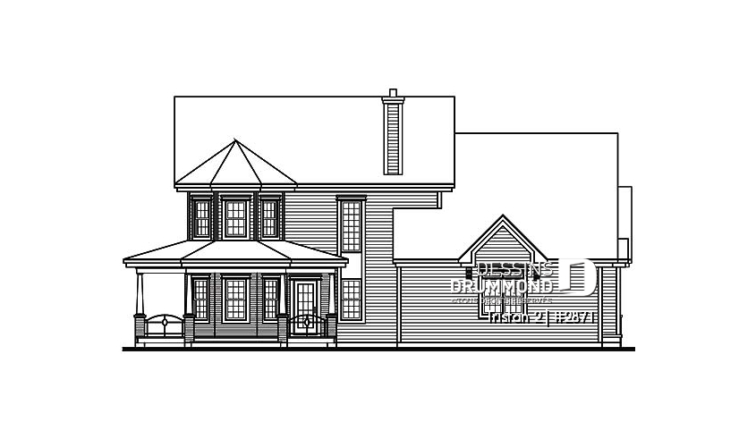 Élévation arrière - Tristan 2