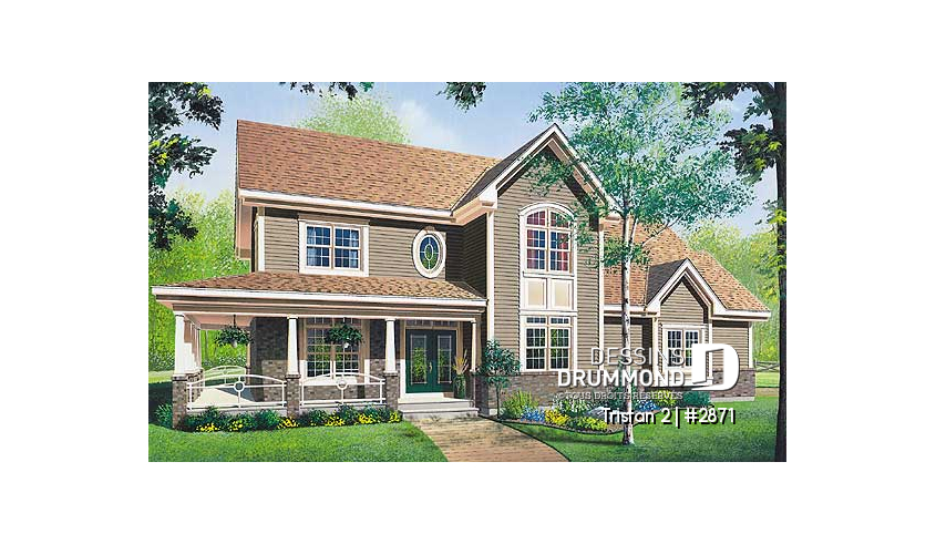 Vue avant – Modèle ORIGINAL - Tristan 2