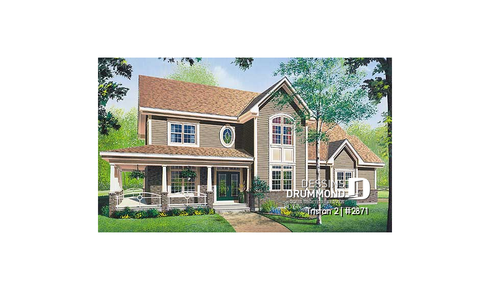 Vue avant – Modèle ORIGINAL - Tristan 2