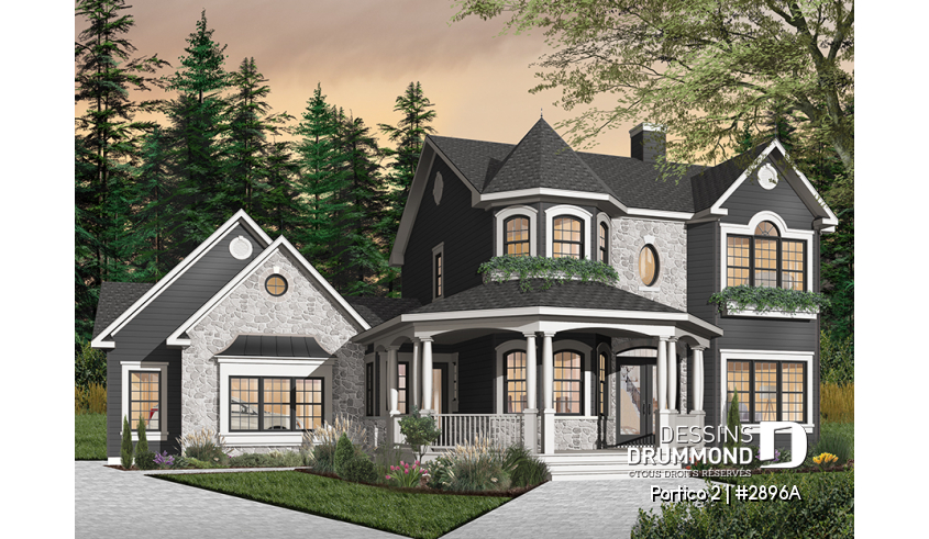 Version couleur no. 4 - Vue avant - Portico 2