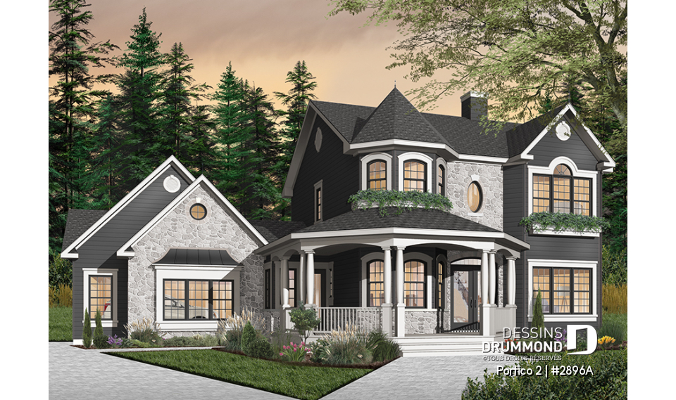 Version couleur no. 4 - Vue avant - Portico 2