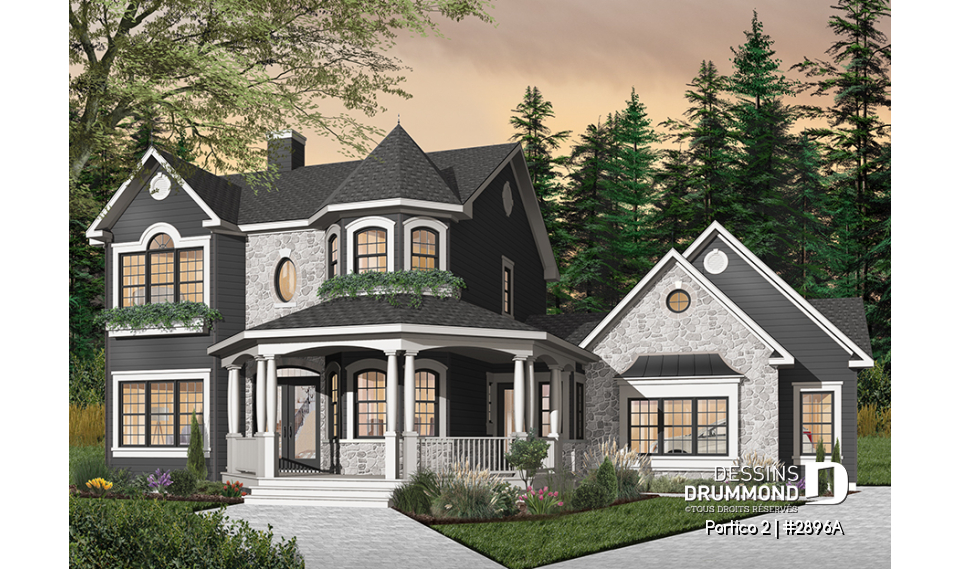 Version couleur no. 4 - Vue avant - Portico 2