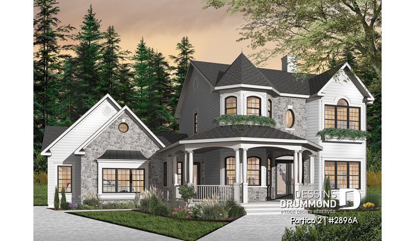 Vue avant - MODÈLE DE BASE - Portico 2