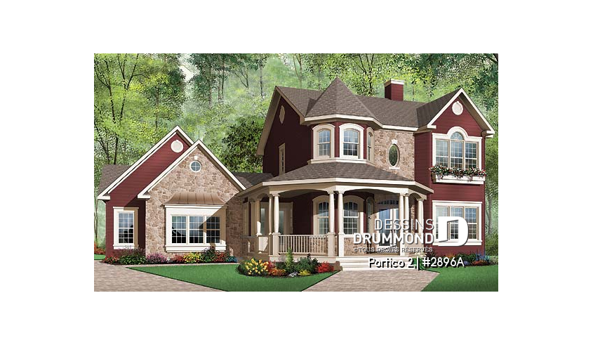 Vue avant – Modèle ORIGINAL - Portico 2