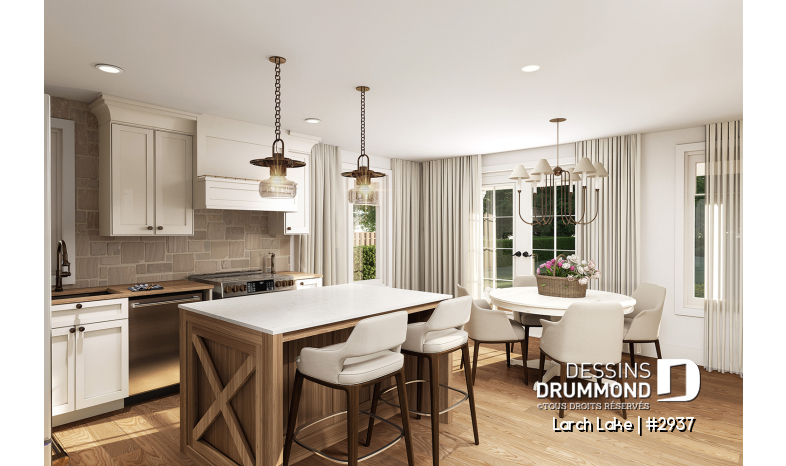 Photo Salle à manger - Larch Lake