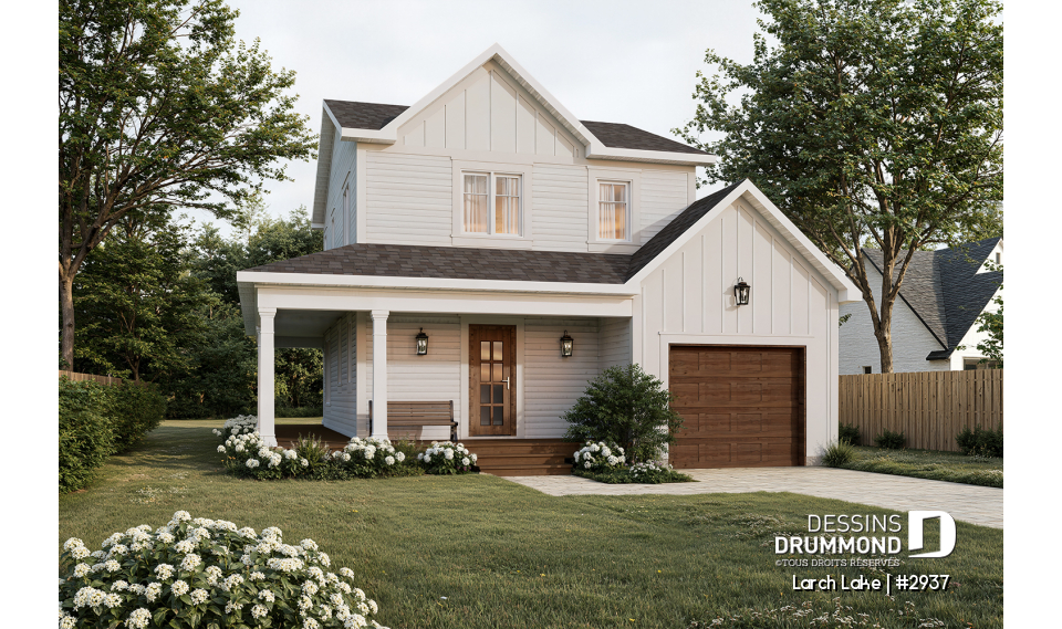 Version couleur no. 1 - Vue avant - Larch Lake