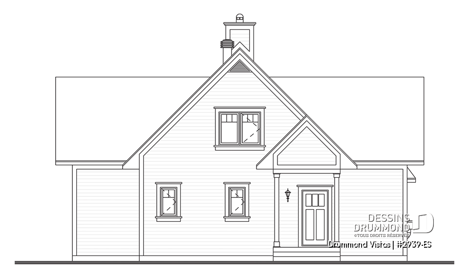 Élévation avant - Drummond Vistas