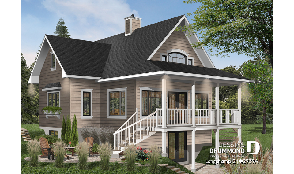 Version couleur no. 5 - Vue arrière - Longchamp 2