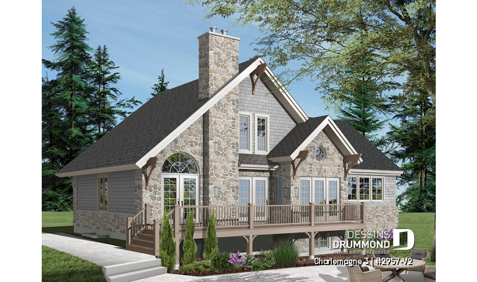 Version couleur no. 4 - Vue arrière - Charlemagne 3