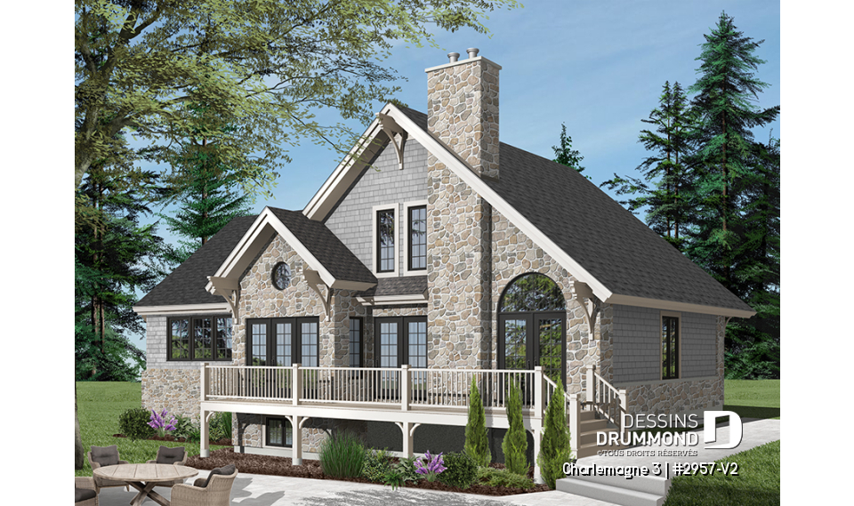 Version couleur no. 5 - Vue arrière - Charlemagne 3