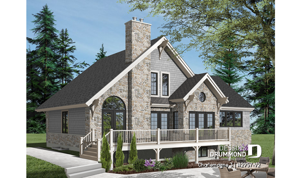 Version couleur no. 5 - Vue arrière - Charlemagne 3