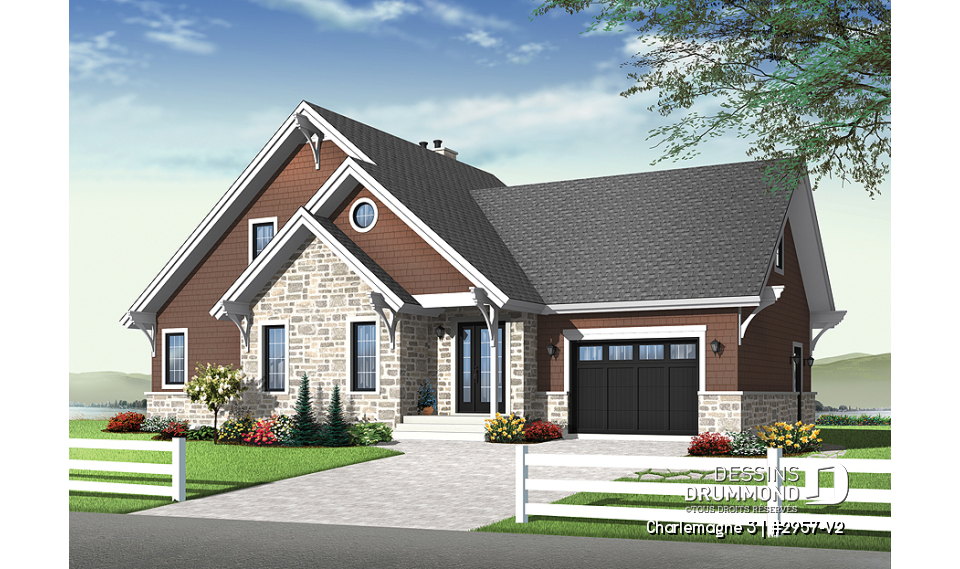 Vue avant - MODÈLE DE BASE - Charlemagne 3