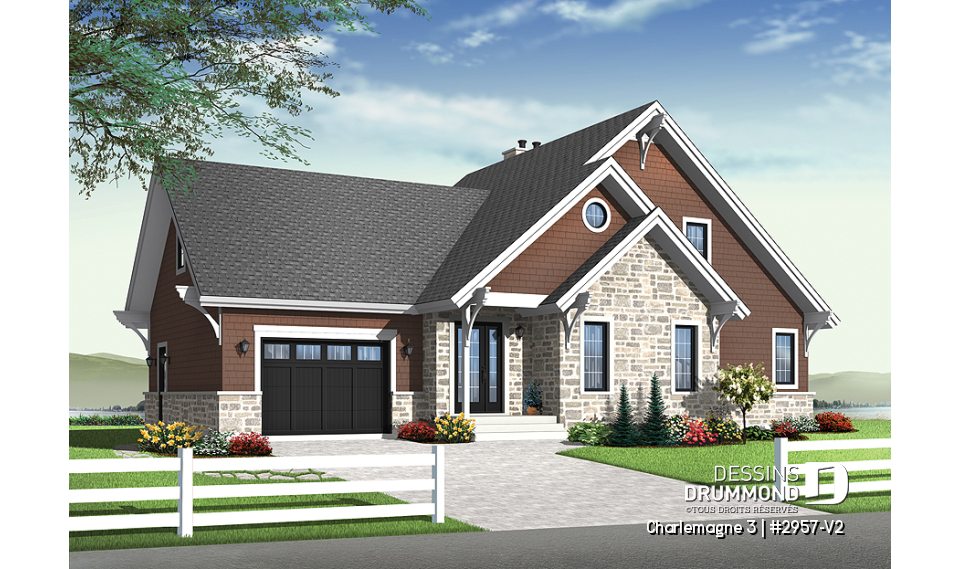 Vue avant - MODÈLE DE BASE - Charlemagne 3