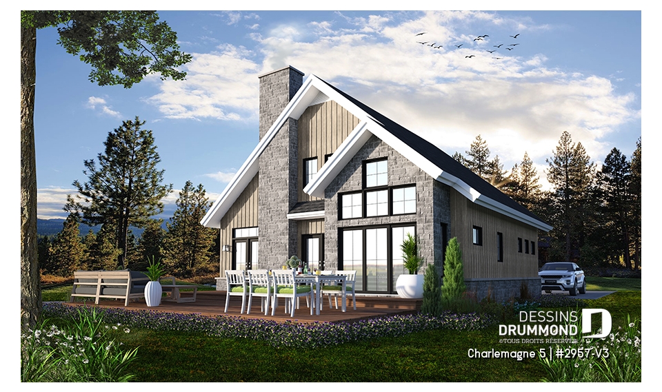 Version couleur no. 1 - Vue arrière - Charlemagne 5