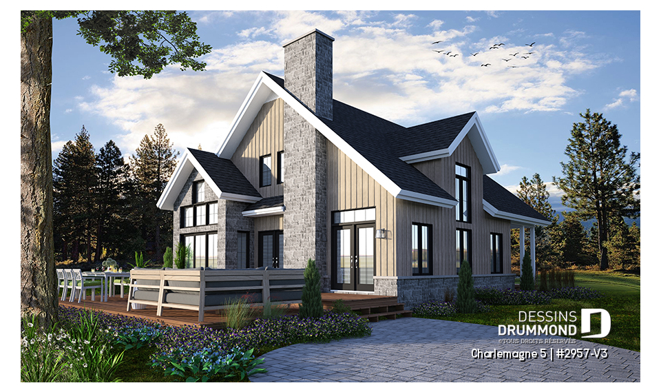 Version couleur no. 1 - Vue arrière - Charlemagne 5