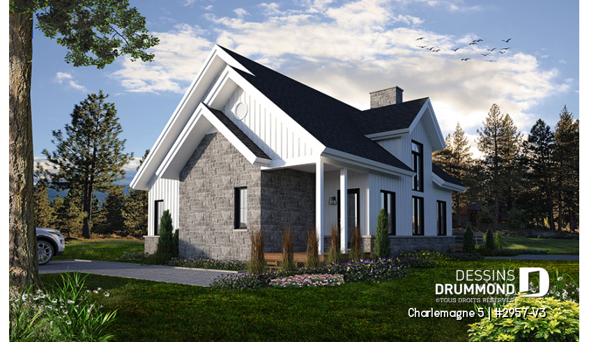 Vue avant - MODÈLE DE BASE - Charlemagne 5