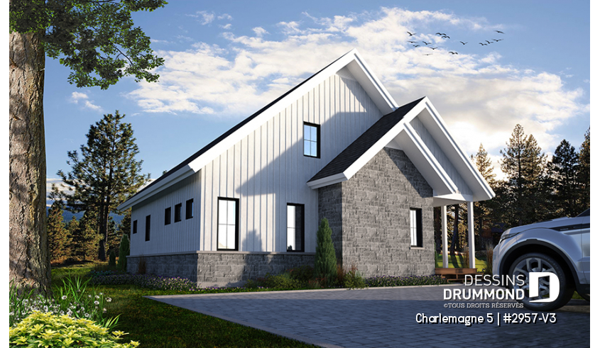 Vue avant - MODÈLE DE BASE - Charlemagne 5