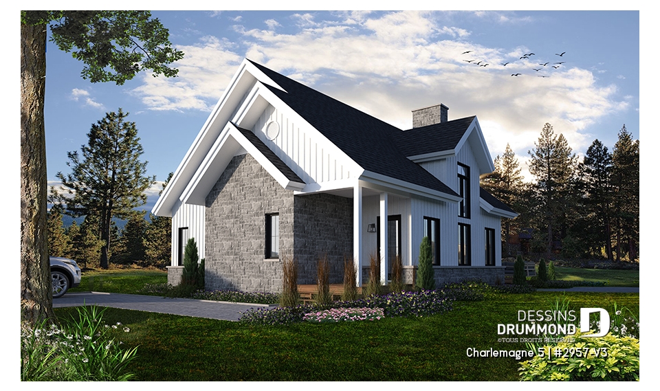 Vue avant - MODÈLE DE BASE - Charlemagne 5