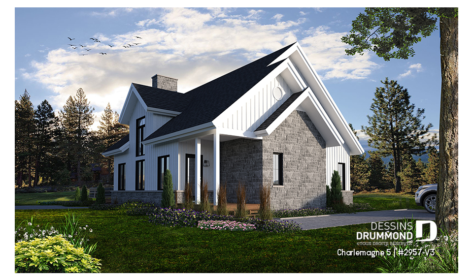 Vue avant - MODÈLE DE BASE - Charlemagne 5