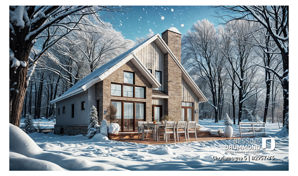 Vue avant - MODÈLE DE BASE - Charlemagne 5